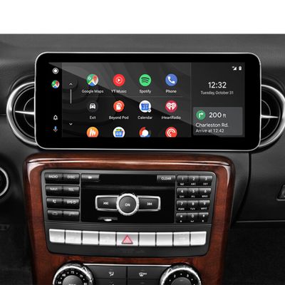 10.25 Android Screen for Mercedes SLS AMG C197 R197 Apple CarPlay Android Auto Full (Split) Screen Mirroring App Netflix YouTube TV Spotify Wi-Fi USB Navigation Google Maps Vehicle Cameras (64GB)