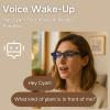 NEXLENZ Smart Camera Glasses with Blue Light Lenses8MP Hands-Free Photo&Video,AI Object Recognition with Voice Feedback,Real-Time Translation,Open-Ear Bluetooth Audio&Calls,IP65 Half-Frame Design view 4