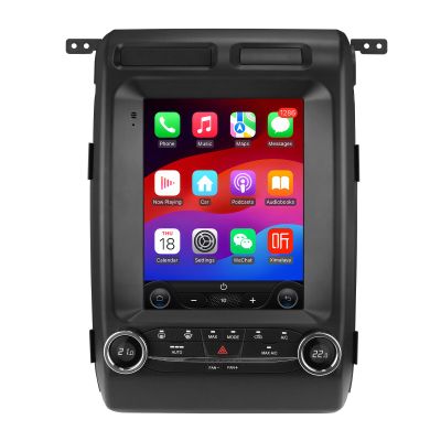 Android14 10.4 inch HD Touchscreen Car Radio Upgrade for F150 2009-2014 Wireless Carplay | Android Auto 2G+64G WiFi GPS Navigation Bluetooth 5.0 FM,SWC,Car Tablet