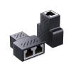 ZMEGTURQ 2PCS RJ45 Splitter 1 to 2 Ethernet Adapter Extender view 1