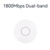 CAP07 1800M AP 6 Dual-Band Panel AP POE 802.11.ax Gigabit Access Point view 2