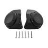 for King Rear 6.5" Speaker Pods for Fit For Harley Touring Tour Pak for Electra Glide 14-24
