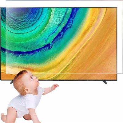 32-75 Inch TV Screen Protector - Anti Blue Light, Scratch-Resistant, Anti-Fingerprint Film | Glare Reduction & Eye Strain Relief for LCD, 4K OLED & HDTV Displays(32in (698x392))