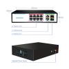 120W 8 Gigabit PoE 48v Gigabit Switch(10RJ45 2SFP US Plug) view 4