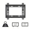 Compatible for BEISHIFixed TV Wall Mount Monitor Holder Adjustable TV Mount Bracket for 14-32 Inch TV Rack VESA 200X200mm Space Saving(14-42inch) view 2