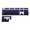 NLAIOUSL Ergonomic Side Printed Keyboards Keycaps PC Heat Sublimated Contouring Lines Pattern for Mechanical Ergonomic PC Heat Sublimated view 3