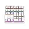 YUEHISY Number Pad, Mechanical 34 Keys USB C Wired Numeric Keypad with RGB Backlit, Blue Switches, Plug and Play for Laptop and Desktop (White) view 1