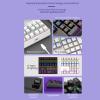 YUEHISY Number Pad, Mechanical 34 Keys USB C Wired Numeric Keypad with RGB Backlit, Blue Switches, Plug and Play for Laptop and Desktop (White) view 2