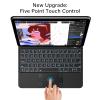aoub Compatible Keyboard Case for iPad 10th Generation 2022 & 11th (A16, 2025)  Magic-Style Keyboard with Multi-Touch Trackpad  Floating Cantilever Stand  Magnetic Case with Backlit, Black view 4
