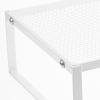 COHEALI Ergonomic Desk Monitor Riser Stand with Frame Height Computer Display Riser for Office and Home Space-saving Monitor Rack with Keyboard Storage White Desktop Organizer view 3