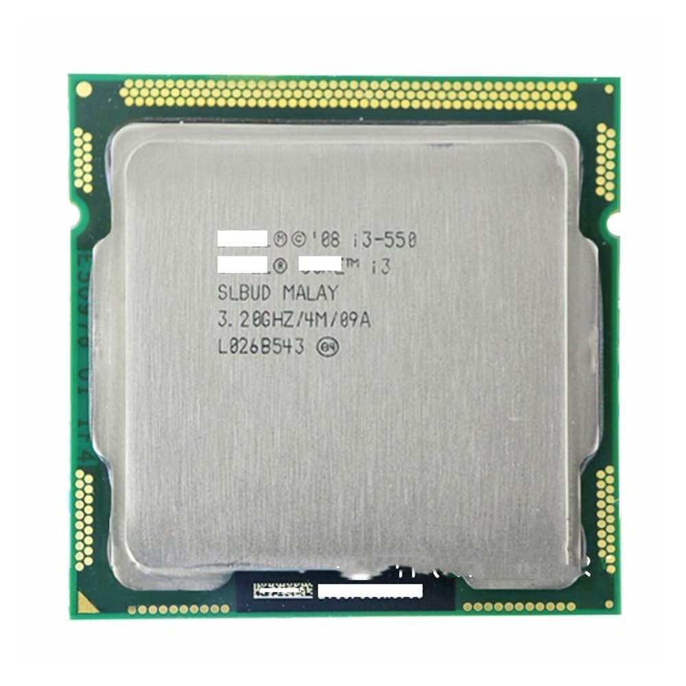 3PC I3 550 3.2GHz/ 6MB Socket LGA 1156 CPU Processor HD Supported Memory: DDR3-1066, DDR3-1333