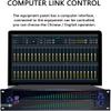 Professional Dual 31-Band Digital Equalizer Processor, 10 preset Effects Saved, Noise Reduction Output high-Definition Sound Quality,Treble/midrange/bass Independent Adjustment(888S) view 4
