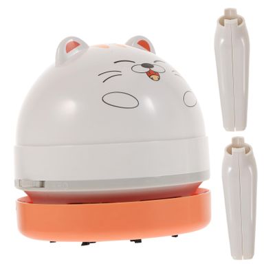 Portable Mini Desktop Vacuum Cleaner for Crumbs Dust Lint Eraser Dust Compact Handheld Design for Home Office Car Use Stylish Sturdy Tabletop Cleaning Tool