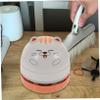 Portable Mini Desktop Vacuum Cleaner for Crumbs Dust Lint Eraser Dust Compact Handheld Design for Home Office Car Use Stylish Sturdy Tabletop Cleaning Tool view 3