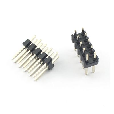 CTGFBUW 10pcs 2.54mm Pitch 2x3 2x5 6 10 Pin Male Double Row Straight Header Strip Connector 6P 10P(10P)