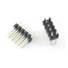 CTGFBUW 10pcs 2.54mm Pitch 2x3 2x5 6 10 Pin Male Double Row Straight Header Strip Connector 6P 10P(10P) view 1