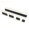 CTGFBUW 5pcs 2.54mm PC104 4P 6P 8P 10P 40P 1x4 1x6 1x8 1x10 1x40 Pin Long Single Straight Female Header Socket Connector(6P) view 3