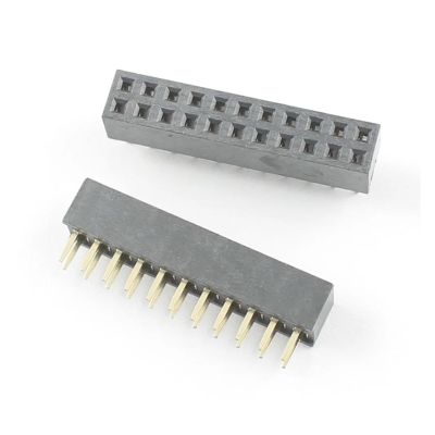 CTGFBUW 20pcs 2mm 2.0mm Pitch 2x11 Pin 22 Female Dual Row Straight Header Strip Socket Connector 22P