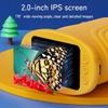 1000X Handheld Microscope, 2026 Upgraded Portable Mini Pocket Microscope with 4k 2.0" Screen, Digital Magnifying Glass Scope Science Kits for Kids Learning, Plants, Insects (Orange) view 2