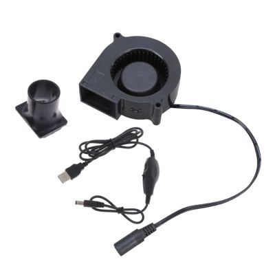75mm Fan with USB Controller for Server Rack Data Center Cooling USB Fan for Tight Spaces