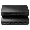 13in1 USB-C 3 Monitor Docking Station,Compatible with Lenovo ThinkPad Universal Docking Station(40AY0090US),PD 100W,Dual DP 1.4(4K@60Hz),HDMI,RJ45,SD3.0/microSD3.0,1xUSB 3.2 Gen1,2xUSB 3.2 Gen2,Audio view 1