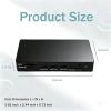 13in1 USB-C 3 Monitor Docking Station,Compatible with Lenovo ThinkPad Universal Docking Station(40AY0090US),PD 100W,Dual DP 1.4(4K@60Hz),HDMI,RJ45,SD3.0/microSD3.0,1xUSB 3.2 Gen1,2xUSB 3.2 Gen2,Audio view 2
