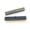 CTGFBUW 10pcs 2.54mm Pitch 2x20 40 Pin Right Angle Female Header Strip Polarizing Key Connector view 3