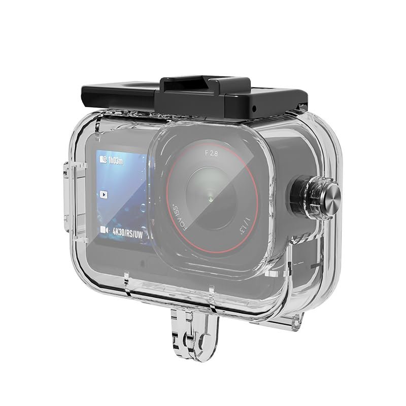 FEICHAO Diving Housing 70m/229ft Waterproof Case Underwater Dive Case Compatible with Action 6 Camera