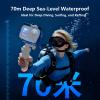 FEICHAO Diving Housing 70m/229ft Waterproof Case Underwater Dive Case Compatible with Action 6 Camera view 3