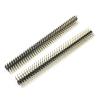 CTGFBUW 10pcs 2mm 2.0mm Pitch 2x40 80 Pin Right Angle Male Double Row Header Strip Gold Plated 90 Degree view 1