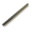 CTGFBUW 10pcs 2mm 2.0mm Pitch 2x40 80 Pin Right Angle Male Double Row Header Strip Gold Plated 90 Degree view 2