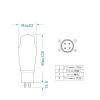 274B-TII Tube Replaces 274B Vacuum Tube for Precision Matching Amplifier(2 pcs) view 4