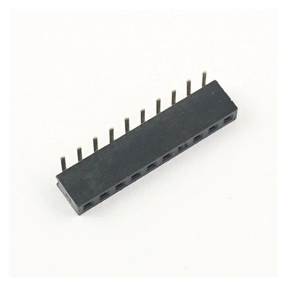CTGFBUW 20pcs 2mm 2.0mm Pitch 10 Pin Female Single Row Right Angle Header Strip