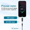 4 PCS USB C to DC Adapter, 5V DC 5.5x2.1mm Female to USB Type C Male Plug Convert Connector Power Charge Barrel Jack Universal Power Supply for Charging Devices view 3