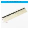 CTGFBUW 10pcs 2mm 2.0mm Pitch 1x40 2x40 40 Pin Header Strip Male Connector Straight Single Double L 8.7mm 12mm 15mm 17mm 19mm 20mm 21mm(2.0mm 2x40P L-19mm) view 2