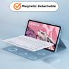 Backlit Keyboard Case for Lenovo Idea Tab 11" / K11 Gen 2 (2025), 7-Color Rainbow Backlight Magnetic Detachable Keyboard Cover,Blue view 2