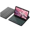 Backlit Keyboard Case for Lenovo Idea Tab 11" / K11 Gen 2 (2025), 7-Color Rainbow Backlight Magnetic Detachable Keyboard Cover,Black view 1