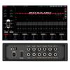 Car Audio DSP BTS880 4 Input 8 Output DSP Digital Signal Processor with Built in EQ Crossovers, 31-Band RCA Auxiliary Input and High Level Speaker Inputs DSP Bluetooth Equalizer Amplifier view 1