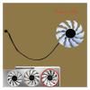 GPU Graphics Card Cooling Fan Compatible For GIGABYTE Compatible For GeForce RTX 3080 Ti RTX 3090 Vision OC 3X GV-N308TVISION GV-N3090VISION(Right fan 87MM) view 2