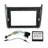 Radio Frame 9 Inch Car Radio Frame Fit For VW Polo 5 Fit For Golf Fit for Passat GPS Mount Kit Install Panel Adapter Cover Cord Convenient view 1
