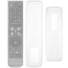 FAVOMOTO 3PCS Transparent Silicone Remote Control Covers, Universal Remote Protective Sleeves Replacement for Television and Air Conditioner view 1