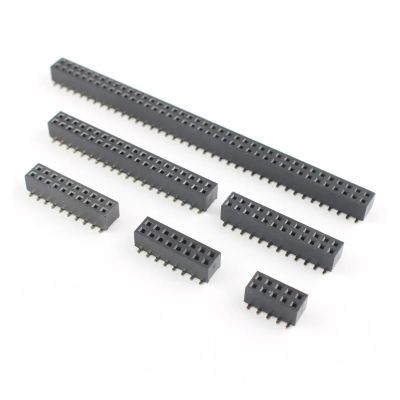 CTGFBUW 10pcs 2mm 2.0mm 2x5 2x6 2x8 2x10 2x12 2x20 2x30 2x40 Pin Female Double SMT SMD Header Connector 10P 16P 20P 24P 40P 60P 80P(2x20P)