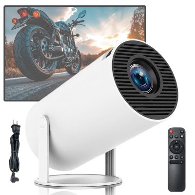 Mini 210 Smart Projector with Extra Large-Screen Display, 4k UHD Fake Window Projector, Projector Fake Window for Bedroom or Living Room, 2.4/5.8g Dual-Band Wifi & Bluetooth 5.2