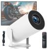 Mini 210 Smart Projector with Extra Large-Screen Display, 4k UHD Fake Window Projector, Projector Fake Window for Bedroom or Living Room, 2.4/5.8g Dual-Band Wifi & Bluetooth 5.2 view 1
