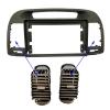 Radio Frame Fit For Toyota Fit For Camry 2000-2003 VENTILATION REFITTING 9 Inch Car Frame Android Radio Fitting Panel Kit Convenient(Grey) view 1