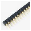 CTGFBUW 10pcs Gold Plated 2.54mm 40 Pin Female Single Header Strip view 2