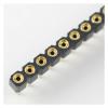 CTGFBUW 10pcs Gold Plated 2.54mm 40 Pin Female Single Header Strip view 3