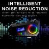 SENECESLI Motorcycle Helmet Headset with Color Ambient Lights, BT5.4 Wireless Motorcycle Earphone with FM Radio, Noise Reduction, Voice Assistant, IP65 Water Proof for All Helmets view 2