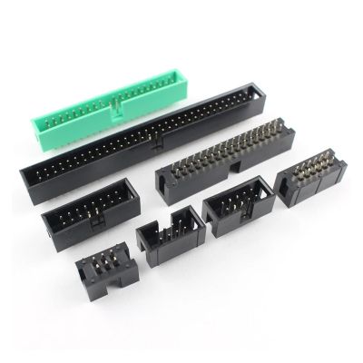 CTGFBUW 10pcs 2.54mm Pitch DC3 Male Connector 6 8 10 12 14 16 18 20 24 26 30 34 39 40 50 60 64 Pin DIP Straight IDC Socket Box Header(30P)