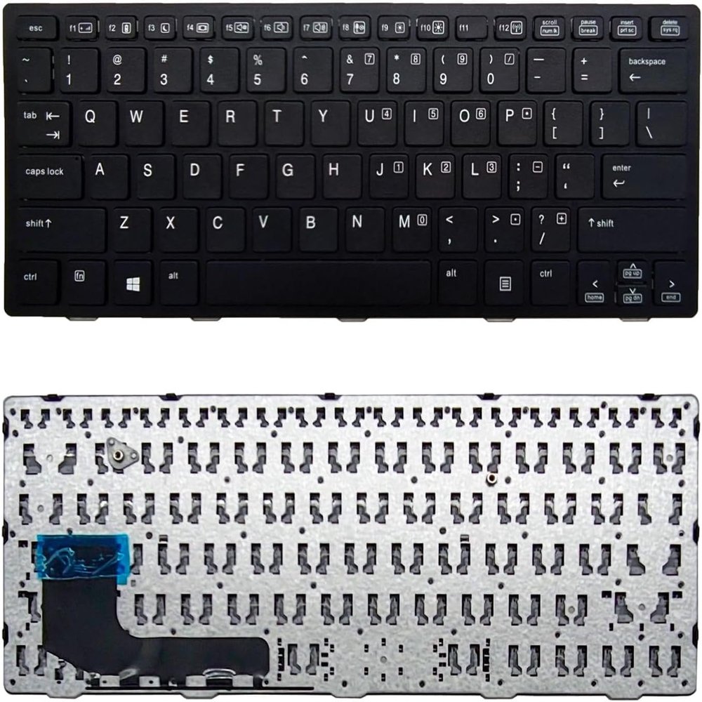 100% New Replaccment Keyboard No Backlit for HP EliteBook Revolve 810 G1 810 G2 US Layout